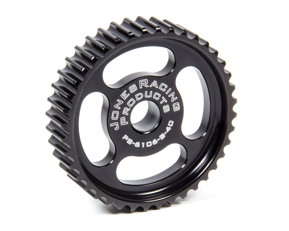 Jones Racing Products P/S Pulley HTD 40 Tooth 1in Wide Press Fit MPN JRPPS-6106-B-40