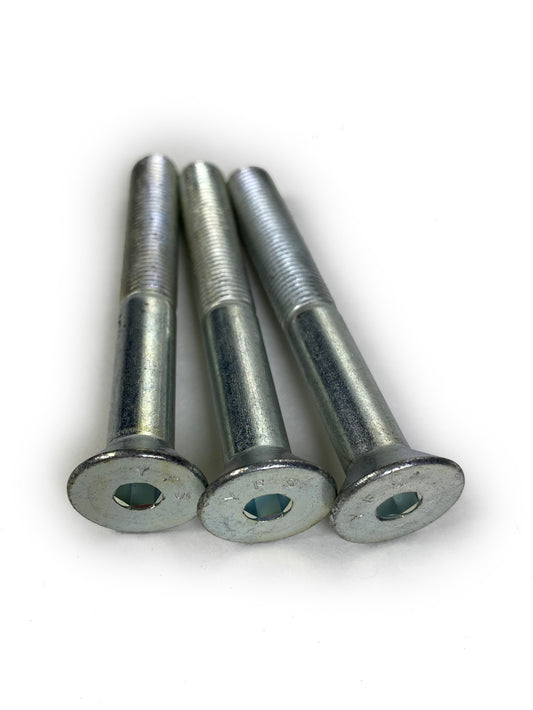 Jones Racing Products  Flat Head Bolts 3/8-24x3 -3pk   JRPSK-2109-N