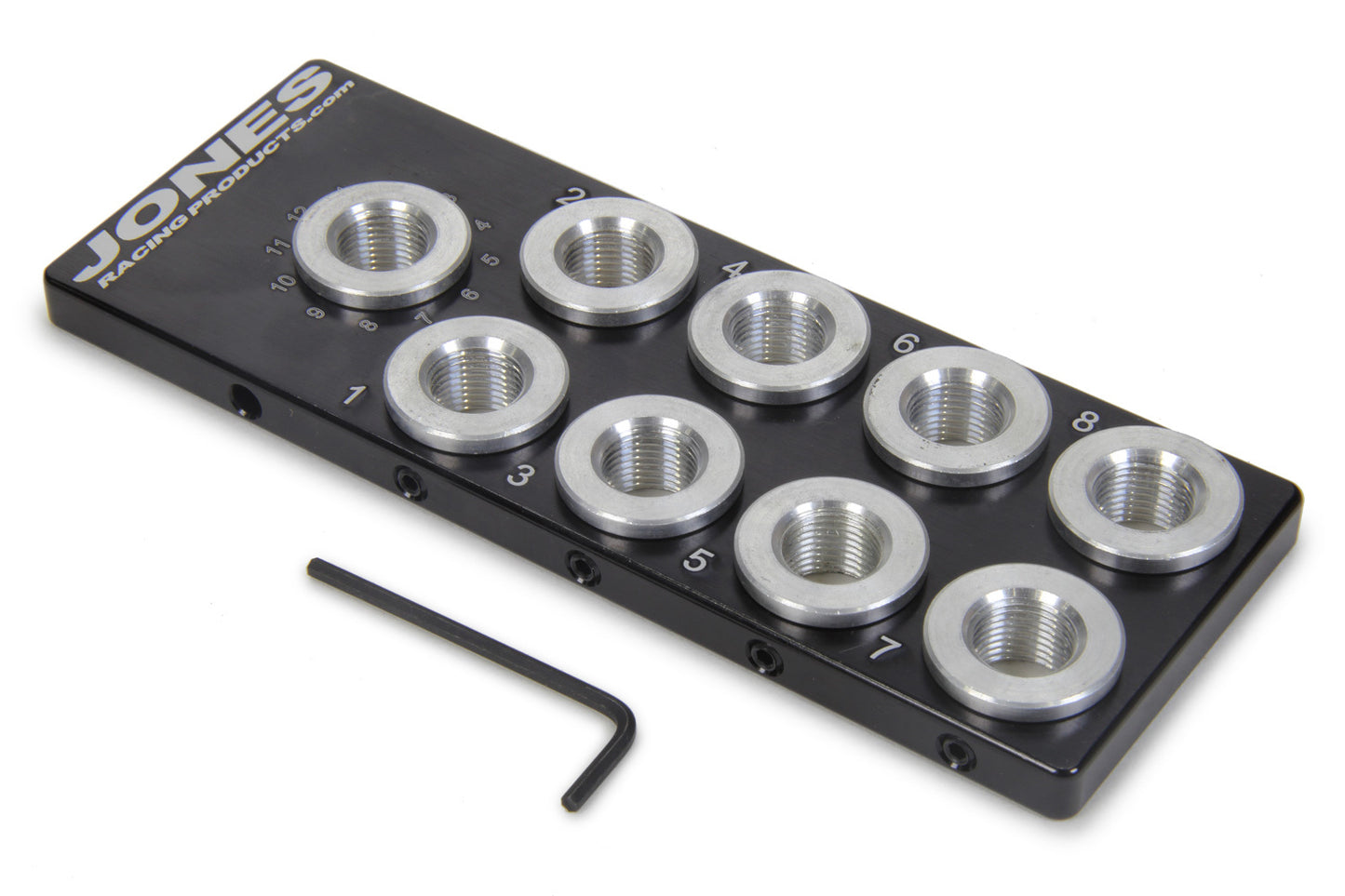 Jones Racing Products  Spark Plug Indexer 9 Hole w/ Rotatable Insert   JRPSP-8101-V8-A