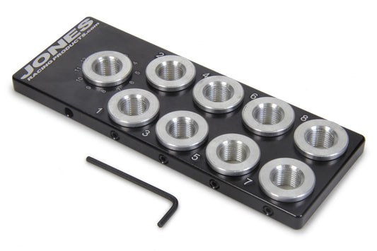 Jones Racing Products  Spark Plug Indexer 9 Hole w/ Rotatable Insert   JRPSP-8101-V8-A