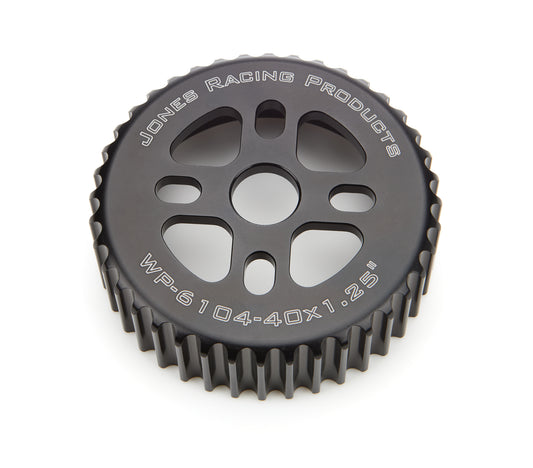JONES RACING PRODUCTS  Pulley Water Pump HTD 40 Tooth 1.25in Offset  JRPWP-6104-40X1.25