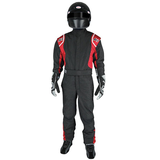 K1 Racegear Suit Precision II 3X- Small Black/Red MPN K1R20-PRY-NR-3XS