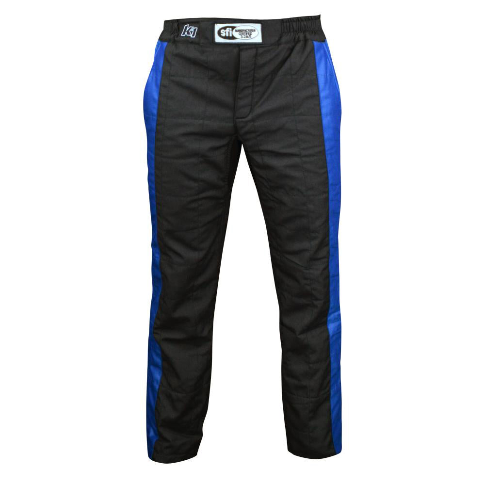 K1 RACEGEAR  Pant Sportsman Black / Blue Medium  K1R22-SPT-NB-M