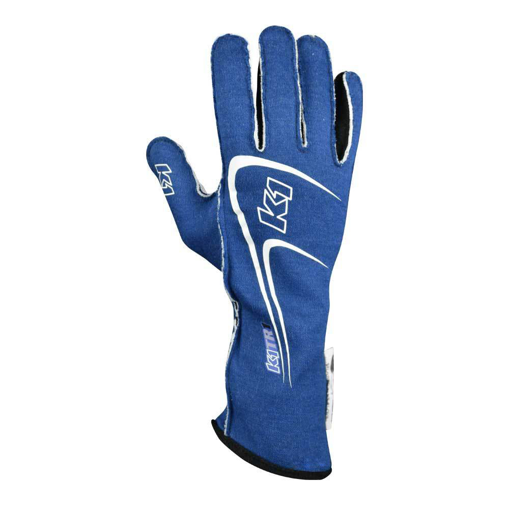 K1 Racegear Glove Track 1 Blue XX- Small Youth MPN K1R23-TR1-B-2XS