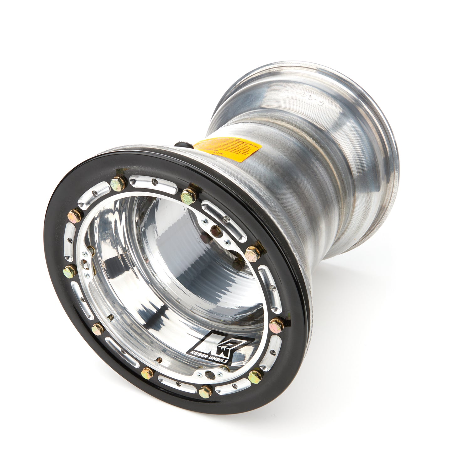 KEIZER ALUMINUM WHEELS, INC.  Wheel 10x13 4in BS Beadlock 12 Bolt  KAW10134BL