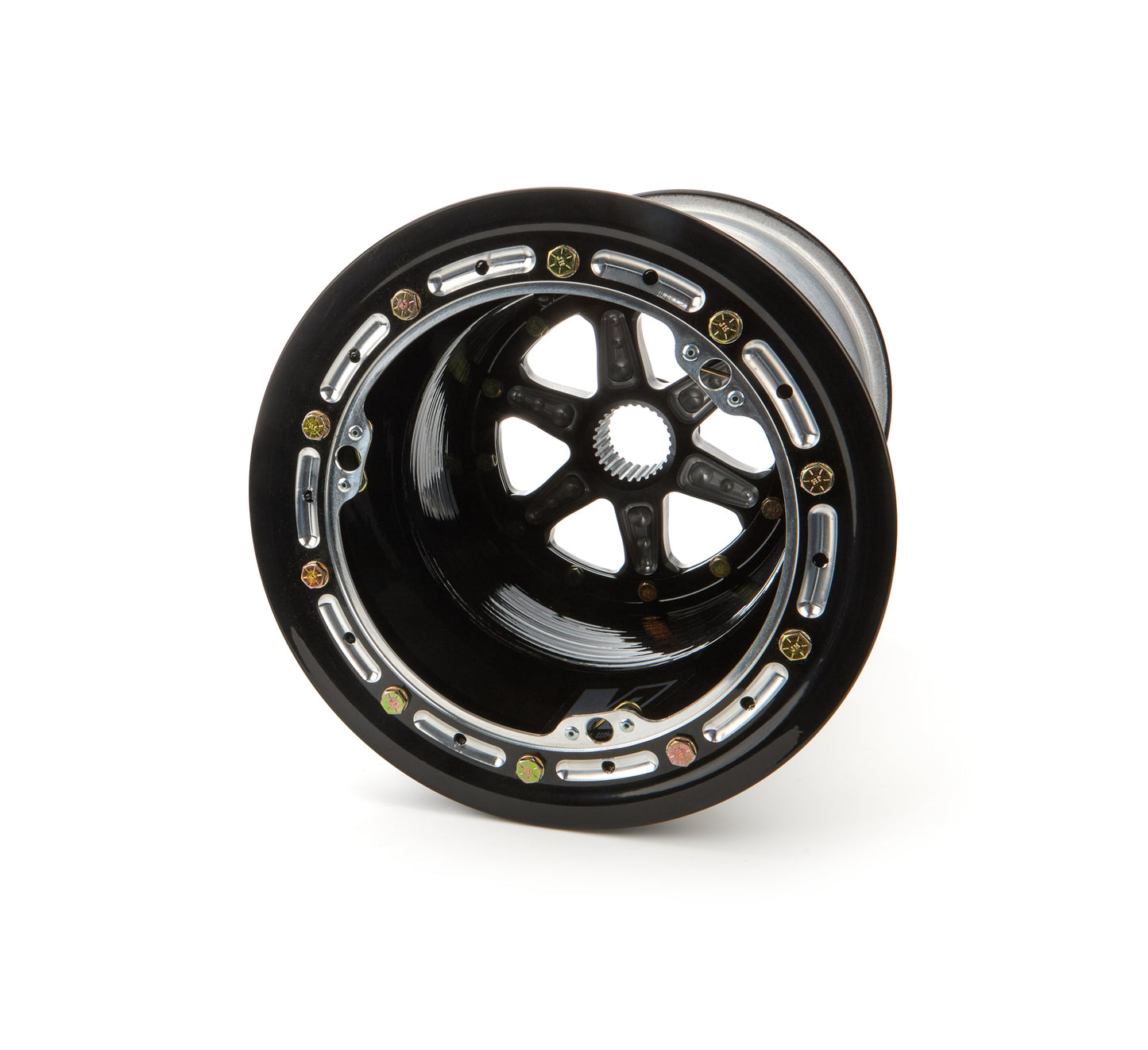 KEIZER ALUMINUM WHEELS, INC.  Wheel Spline 10in x 13in 5in BS Black  KAW10135SPBLB