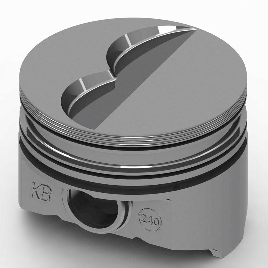 KB PERFORMANCE PISTONS  BBM Flat Top Piston Set 4.372 Bore -8cc  KBPKB240.030
