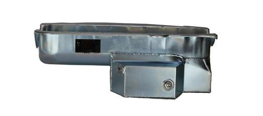 Kevko Oil Pans & Components SBC Oil Pan Sportsman 7qt RH Dipstick 86-Up MPN KEV1092NRH For Chevy