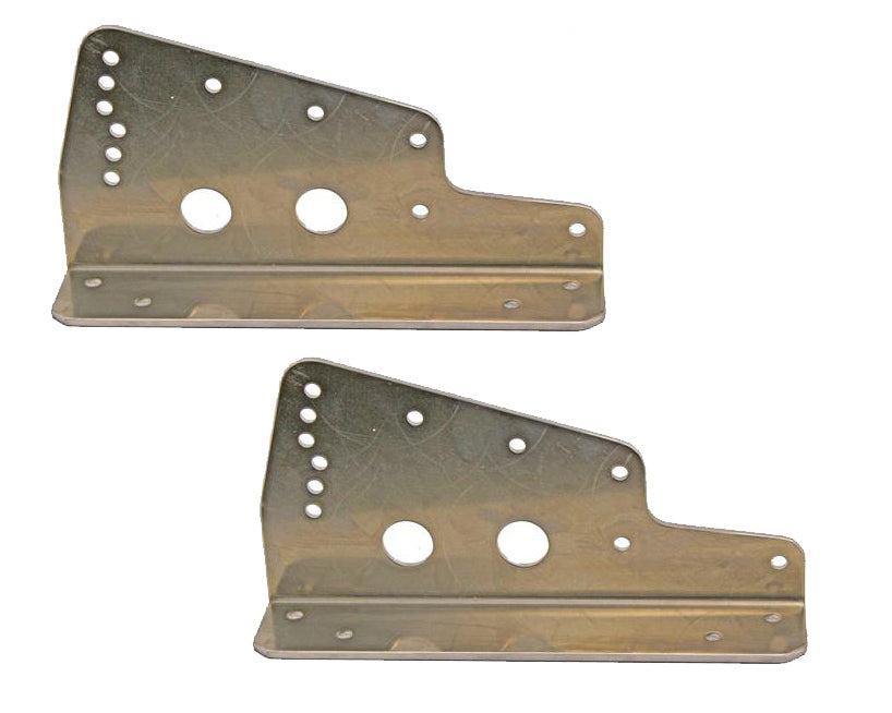 Kirkey Seat Mount Floor 3/16in Aluminum 2-pc MPN KIR99214