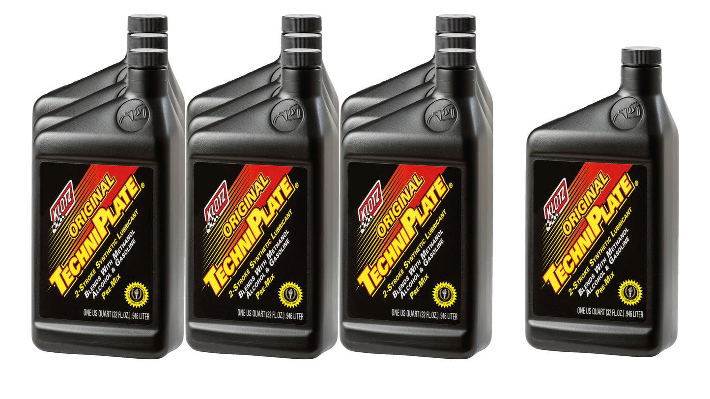 KLOTZ SYNTHETIC LUBRICANTS  Original Techniplate Case 1 Quart  KLOKL-200-10