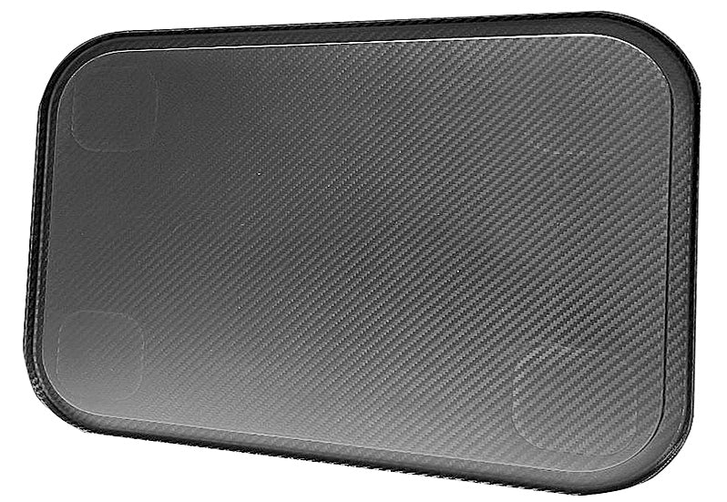 KING RACING PRODUCTS  Air Filter Carbon Base Plate For K&N Walker  KRP1489