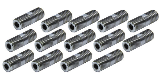 King Racing Products Header Stud Kit With Allen Hex Tip Steel 14pk MPN KRP2165 For Universal use