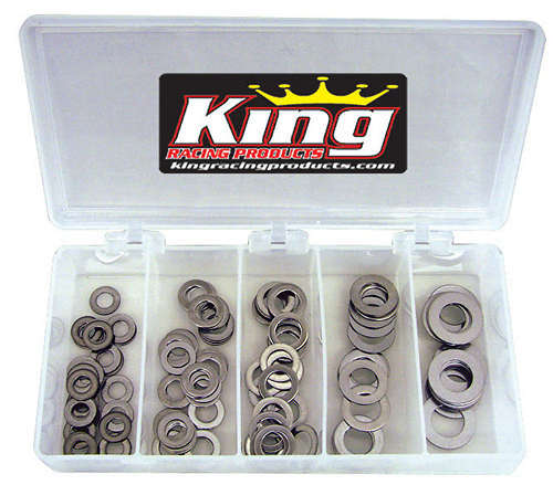 King Racing Products Stainless Washer Kit .030 145pc MPN KRP2720