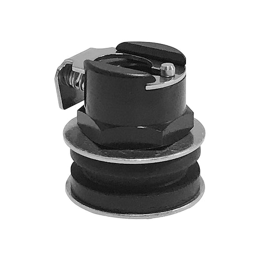 KING RACING PRODUCTS  Bleeder Housing Alum Black  KRP3000
