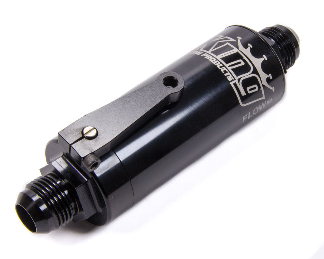 King Racing Products Fuel Filter w/Shut Off -12an MPN KRP4340