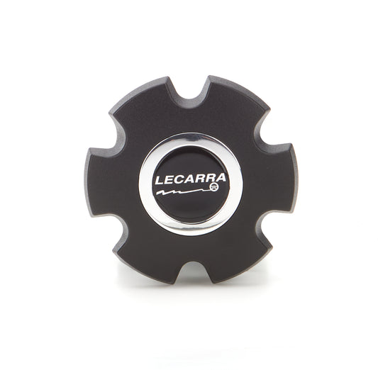 LECARRA STEERING WHEELS  Billet Horn Button Black Lecarra Logo  LEC3642