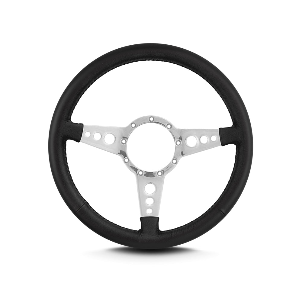 LECARRA STEERING WHEELS  Steering Wheel Mark 4 GT Polished w/Black Wrap  LEC42201