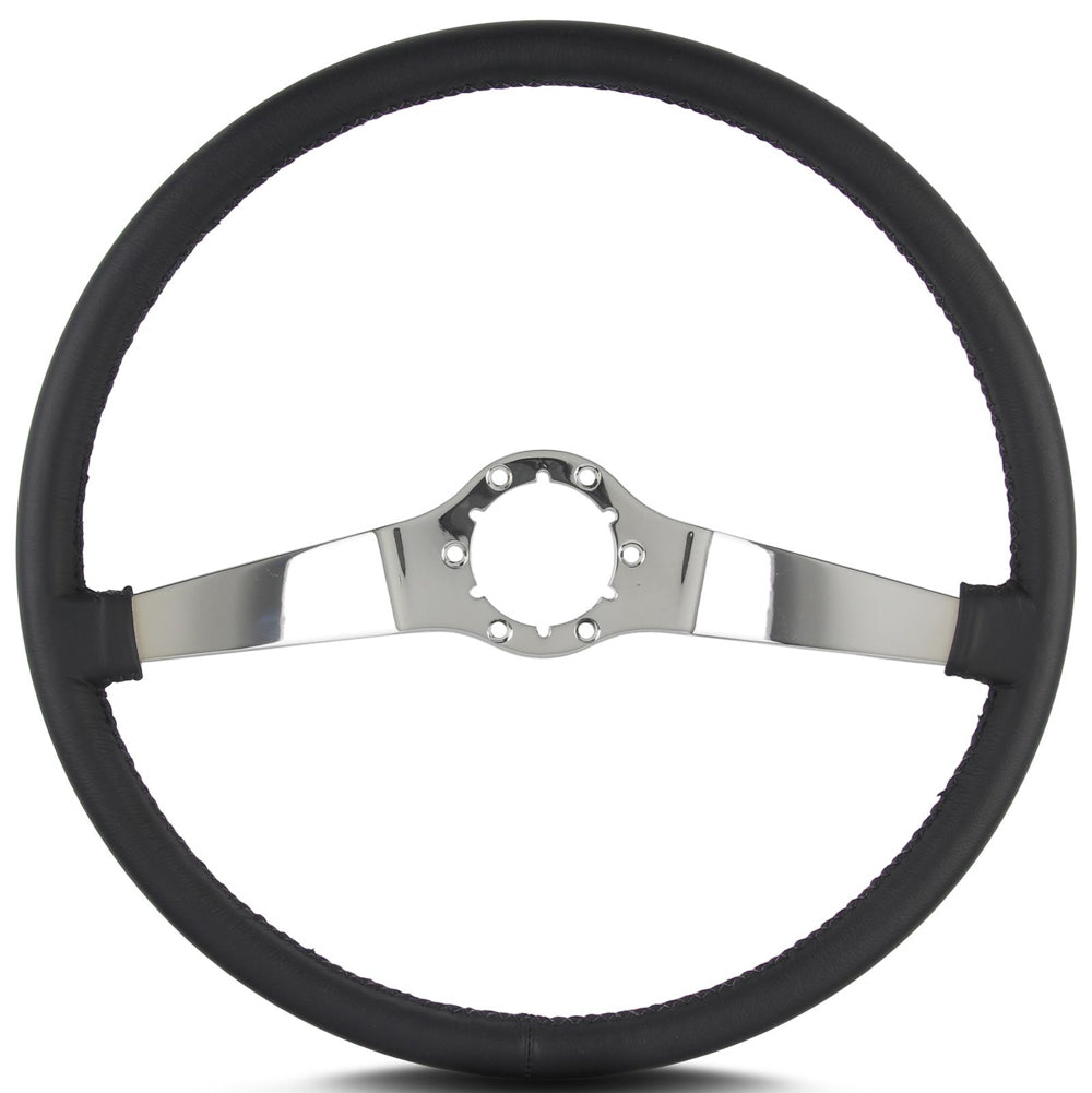 LECARRA STEERING WHEELS  Steering Wheel Stainless Steel  Vette Two Smooth   LEC66601