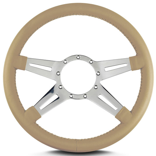 LECARRA STEERING WHEELS  Steering Wheel Mark 9 El egante Pol. w/Tan Wrap  LEC93209