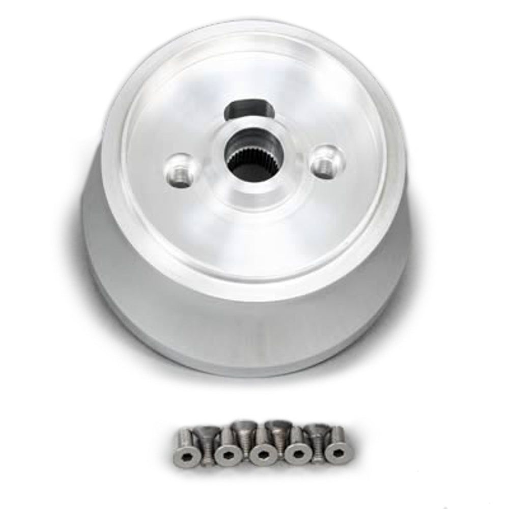 LECARRA STEERING WHEELS  Steering Wheel Adapter Nine Bolt 67-94 GM Black  LECB-26423