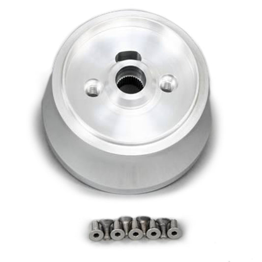 LECARRA STEERING WHEELS  Steering Wheel Adapter Nine Bolt 67-94 GM Black  LECB-26423