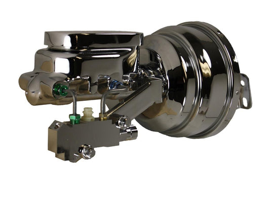 Leed Brakes 8in Dual Chrome Booster MPN LEE2N6B4 For GM A-Body, F-Body 1964-72