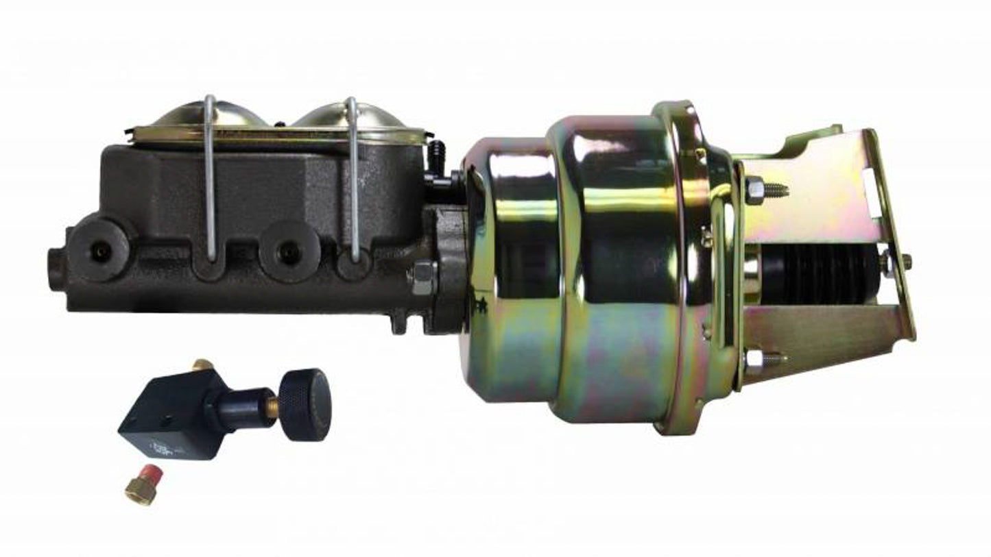 Leed Brakes 7in Dual Power Booster 1-1/8 in Bore Master MPN LEE3K105 For GM A-Body 1955-68