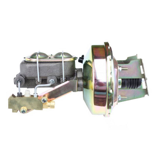 Leed Brakes 9in Brake Booster Zinc 1-1/8in Bore MC MPN LEE3Q1A1 For GM Fullsize Truck 1960-66