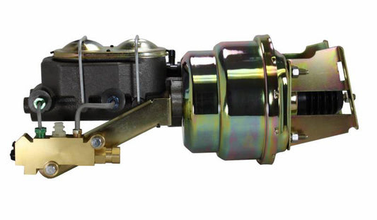 Leed Brakes 7in Dual Power Brake Boo ster 1-1/8in Bore Mastr MPN LEE3S1A1 For GM Fullsize Truck 1960-66