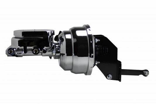Leed Brakes 8in Dual Master Cylinder Chrome Mopar MPN LEEA96 For GM, Mopar