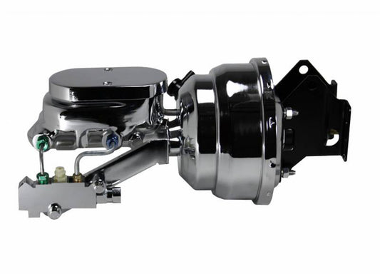 Leed Brakes 8in Dual Power Brake Booster 1-1/8in Master MPN LEEE96B2 For Ford, GM Fullsize Truck 1957-72