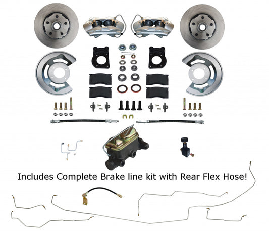 LEED BRAKES  Mustang 1965-66 Manual C onversion Kit with Compl  LEEFC0001-405LK