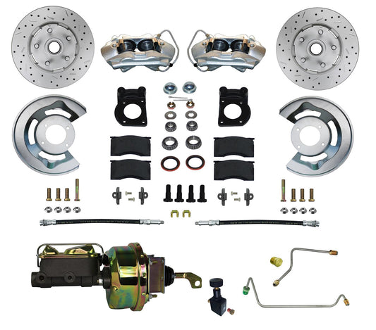 Leed Brakes Mustang Disc Brake Conversion Kit MPN LEEFC0001-H405M For Ford Mustang 1964-66