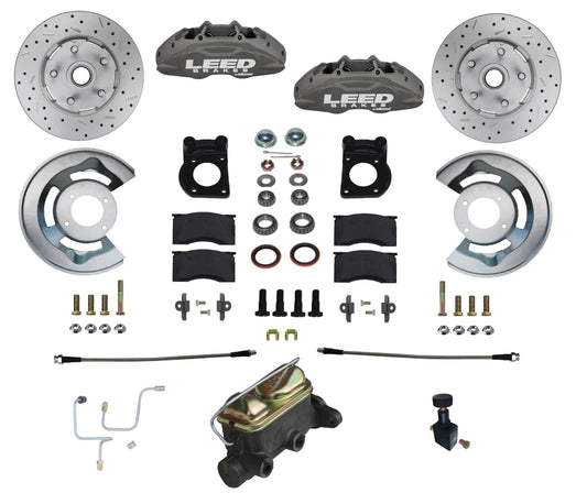 LEED BRAKES  65-66 Mustang Brake Conversion Kit  LEEFC0005-405X