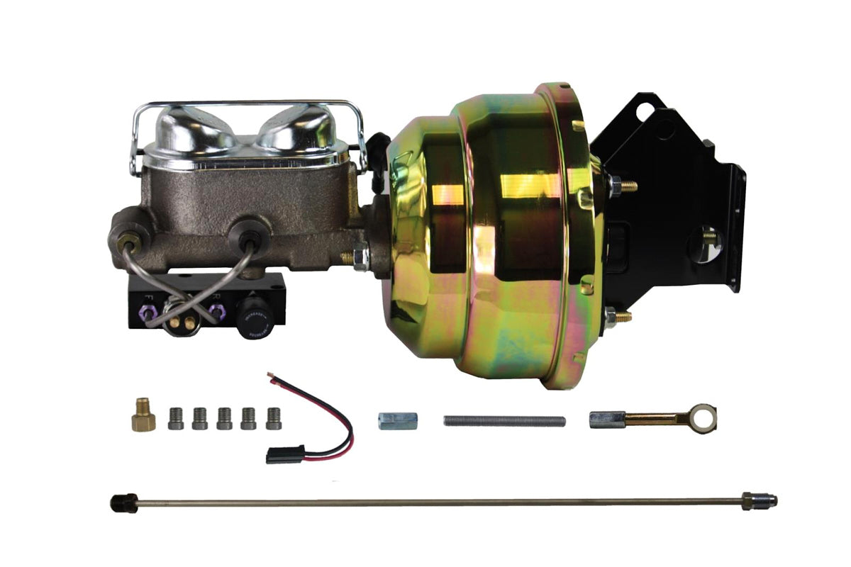 Leed Brakes Hydraulic Kit Power Drum Brakes 8in Dual Booster MPN LEEFC0043HK For Ford, GM Fullsize 1957-68