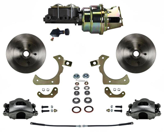 LEED BRAKES  55-58 GM Full Size Car Brake Conversion Kit   LEEFC1010-K105