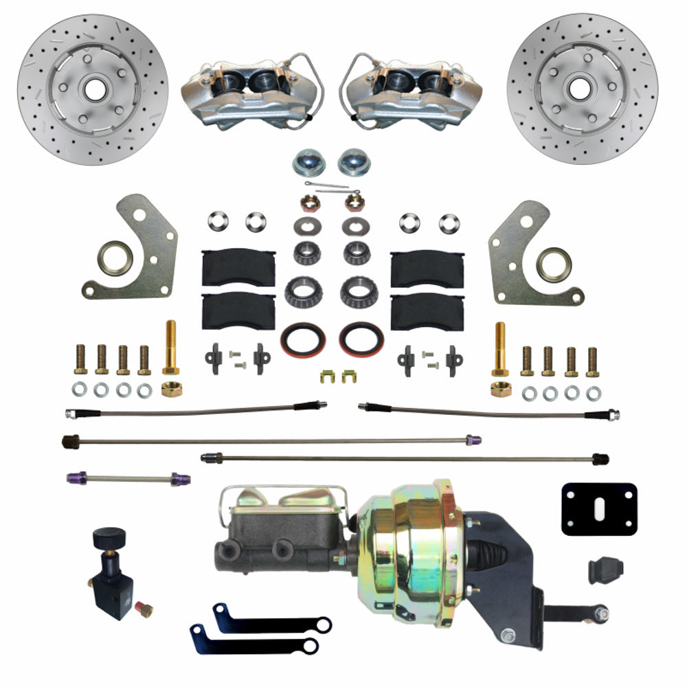 LEED BRAKES  Mopar B/E Body MaxGrip XDS Power Brake Conversi   LEEFC2002-8405X