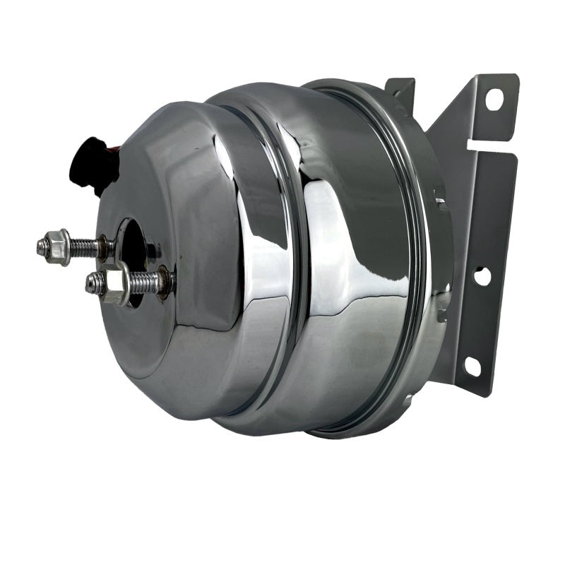 Leed Brakes 73-91 GM P/U Brake Booster 8in Dual Chrome MPN LEEPBKT6011 For GM Fullsize Truck 1973-87