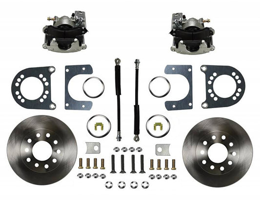 LEED BRAKES  GM 55-68 Rear Disc Brake Kit Zinc Calipers   LEERC1007