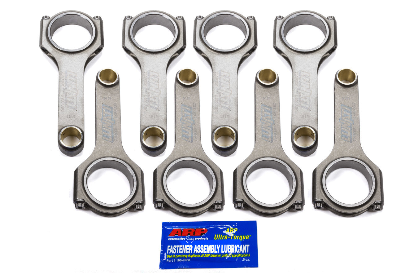 LUNATI  SBC 4340 Forged H-Beam Rod Set 6.000/2.100  LNT70160001-8
