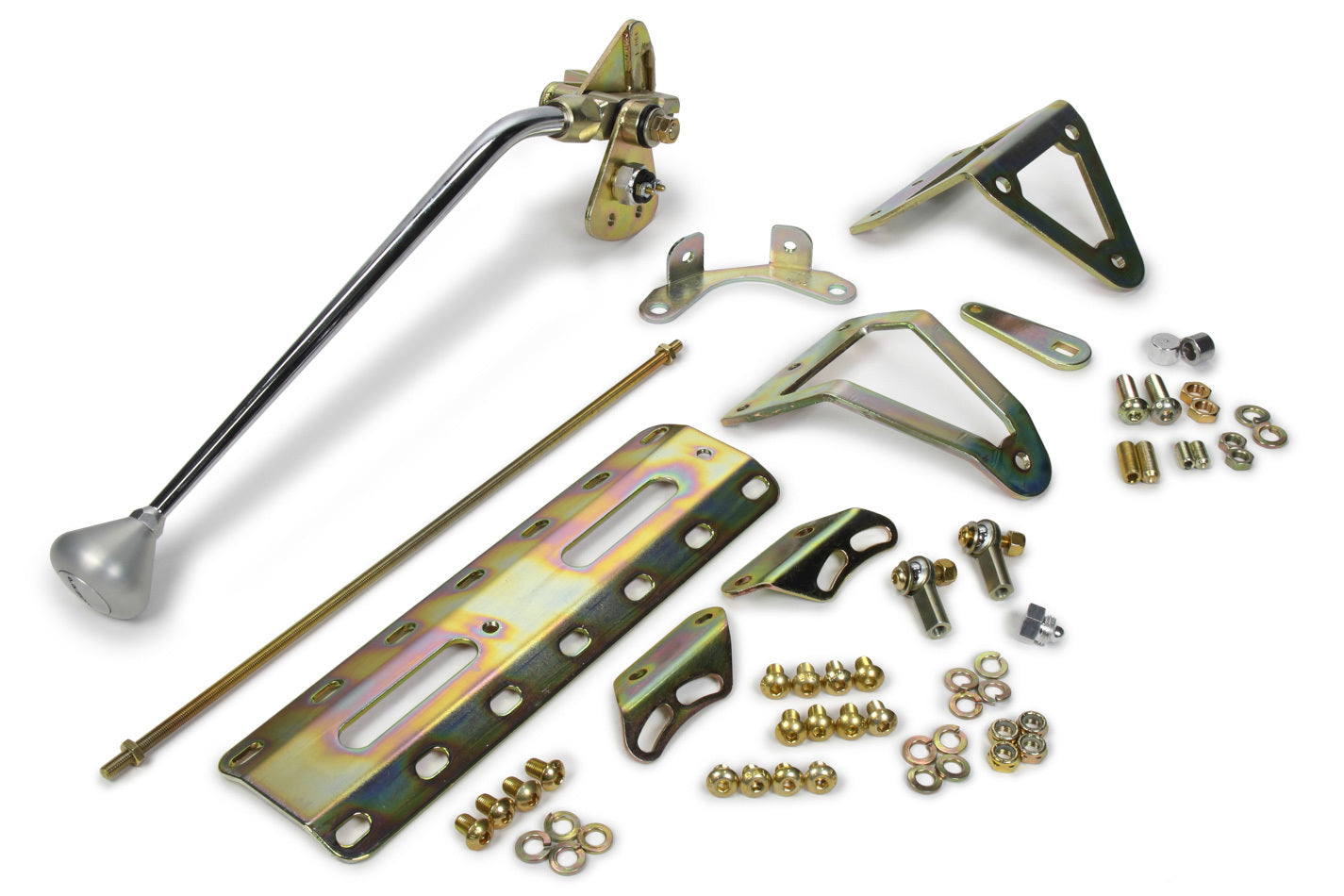 Lokar 16in TH-350 Shifter w/ Brushed Alu. Mush. Knob MPN LOKCM350BM TH350