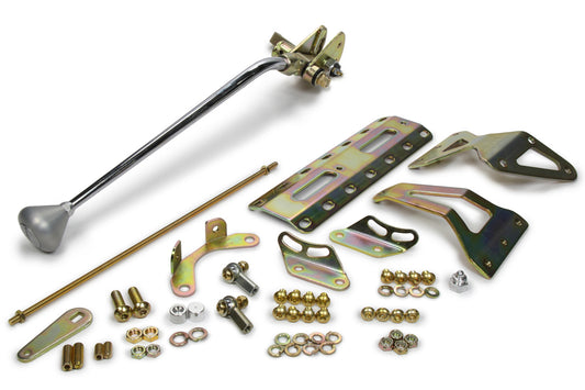 Lokar 16in 700-R4 Shifter w/ Brushed Alum. Mush. Knob MPN LOKCM700BM
