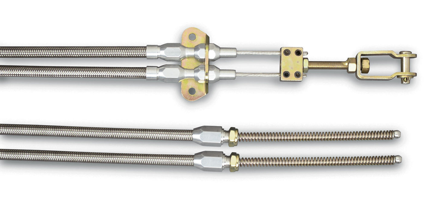 Lokar Universal E-Brake Cables Stainless MPN LOKEC-80FHT For Universal use