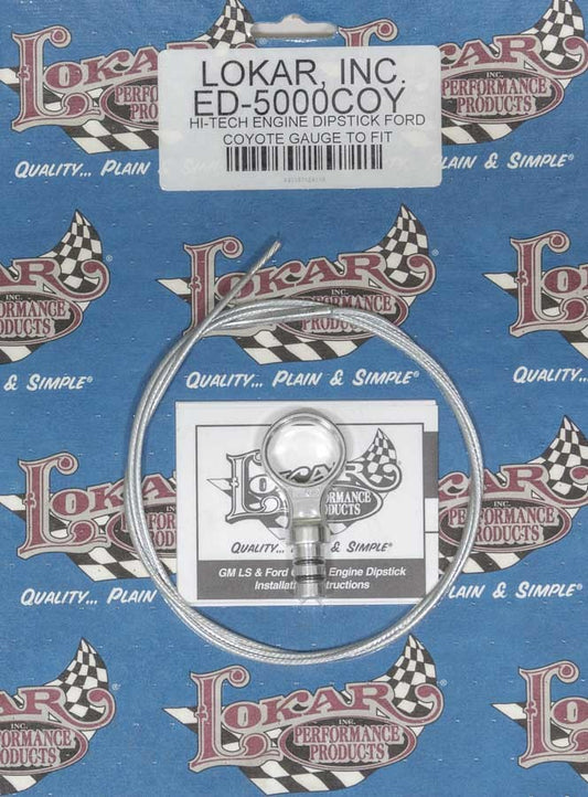 Lokar Engine Dipstick Ford Coyote Engine MPN LOKED-5000COY For Ford Coyote