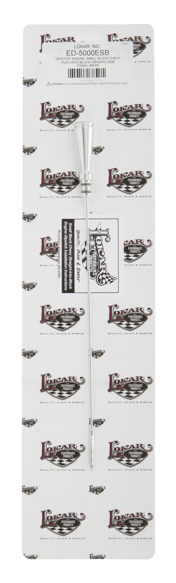Lokar Hi-Tech Engine Dipstick MPN LOKED-5000ESB For Chevy