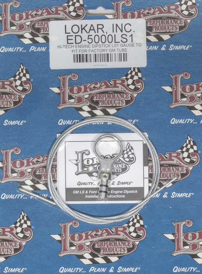 Lokar Engine Dipstick LS Engine MPN LOKED-5000LS1 For GM LS-Series