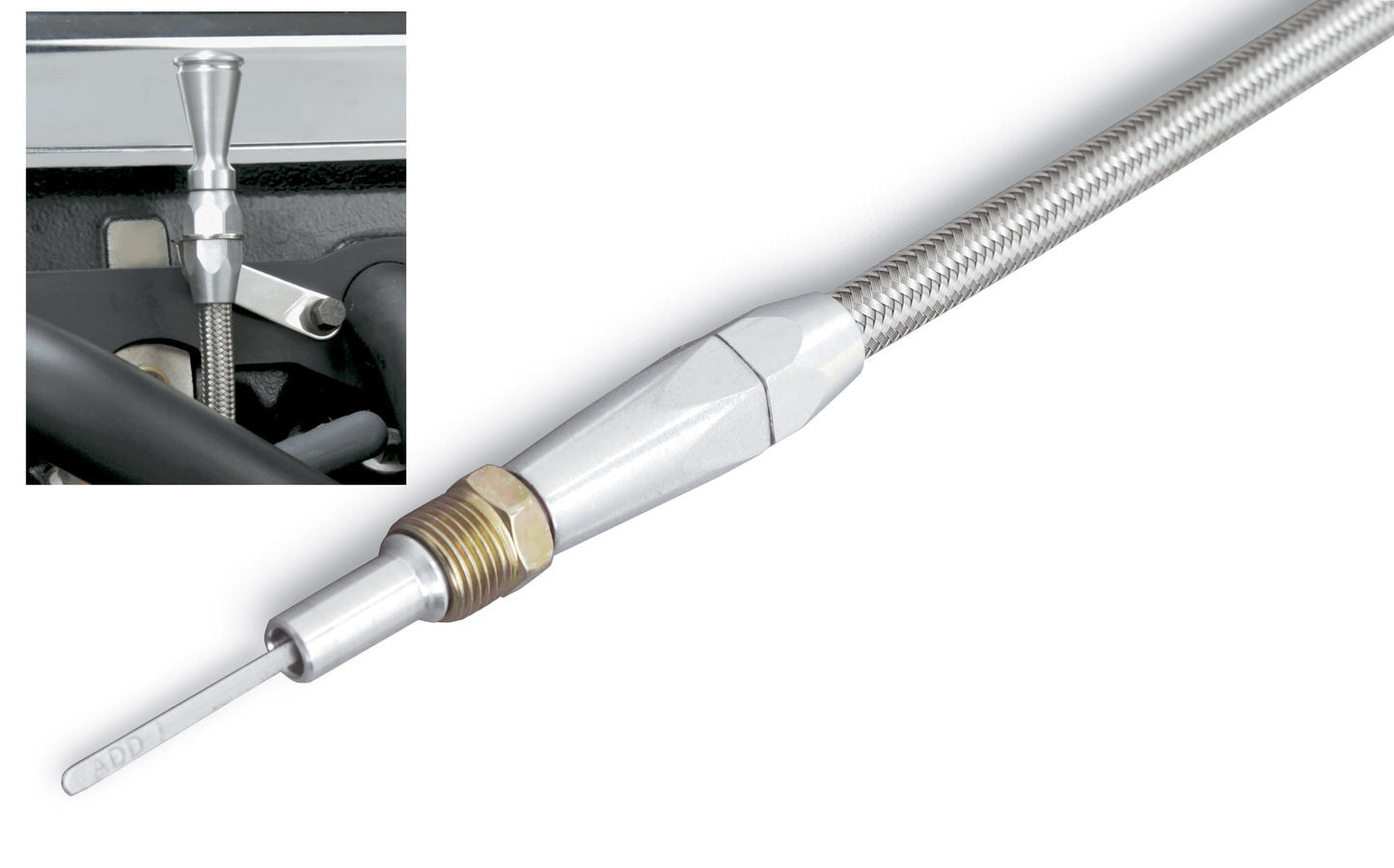 Lokar Flexible Engine Dipstick Ford 351W MPN LOKED-5005 For Ford