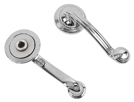 LOKAR  Goolsby Edition Lucille Chrome Window Cranks GM   LOKGSE-2167