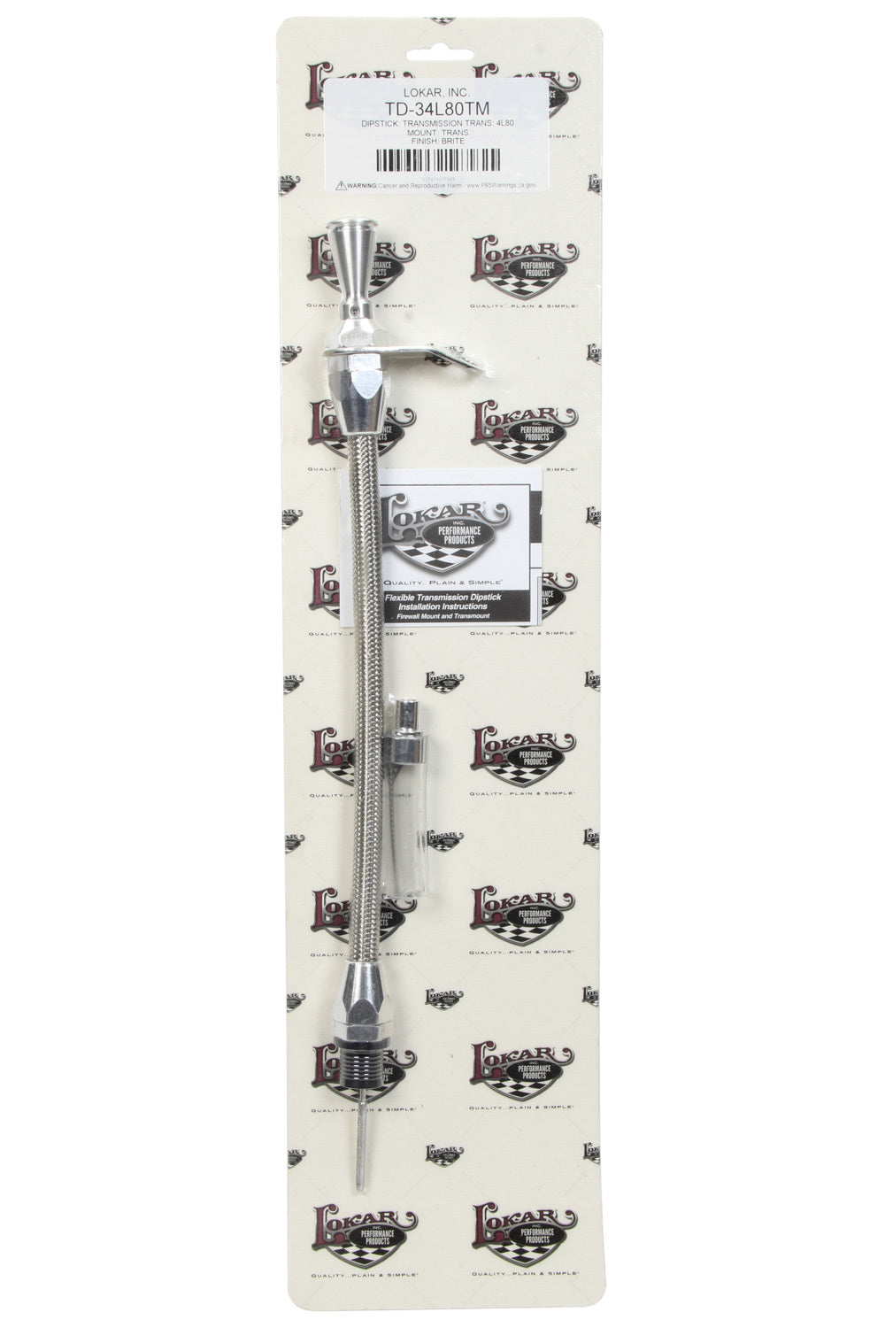 Lokar Hi-Tech Trans Dipstick 4L80E Trans Mt. MPN LOKTD-34L80TM