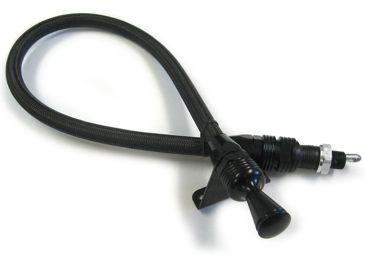Lokar Black Locking Dipstick GM P/G Firewall Mount MPN LOKX1210147 Powerglide